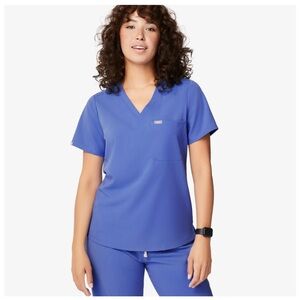 Figs Catarina one pockets scrub top size medium in limited edition DENIM
